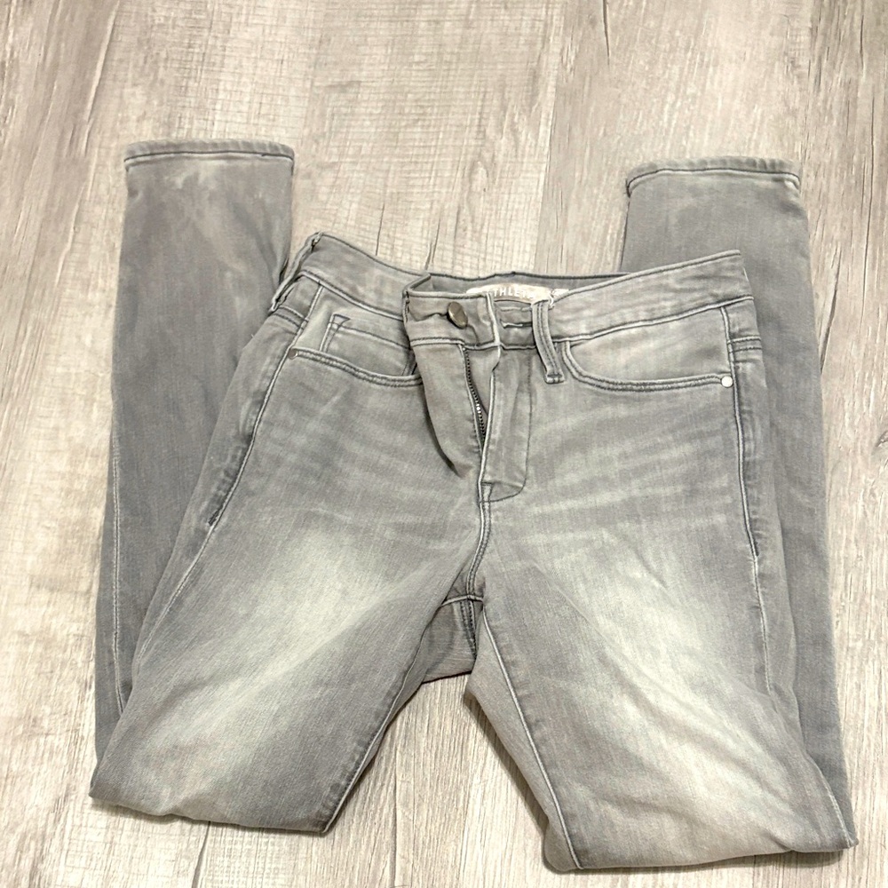 Athleta Gray Skinny Jeans